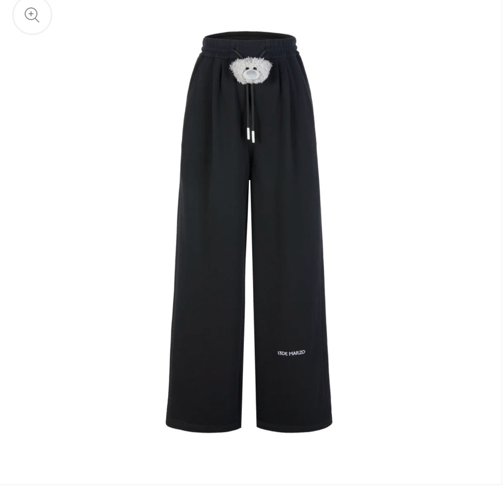 13DE MARZO Bear Laced Casual Pants